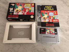 KRUSTYS SUPER FUN HOUSE SPIEL FÜR SUPERNINTENDO IN OVP