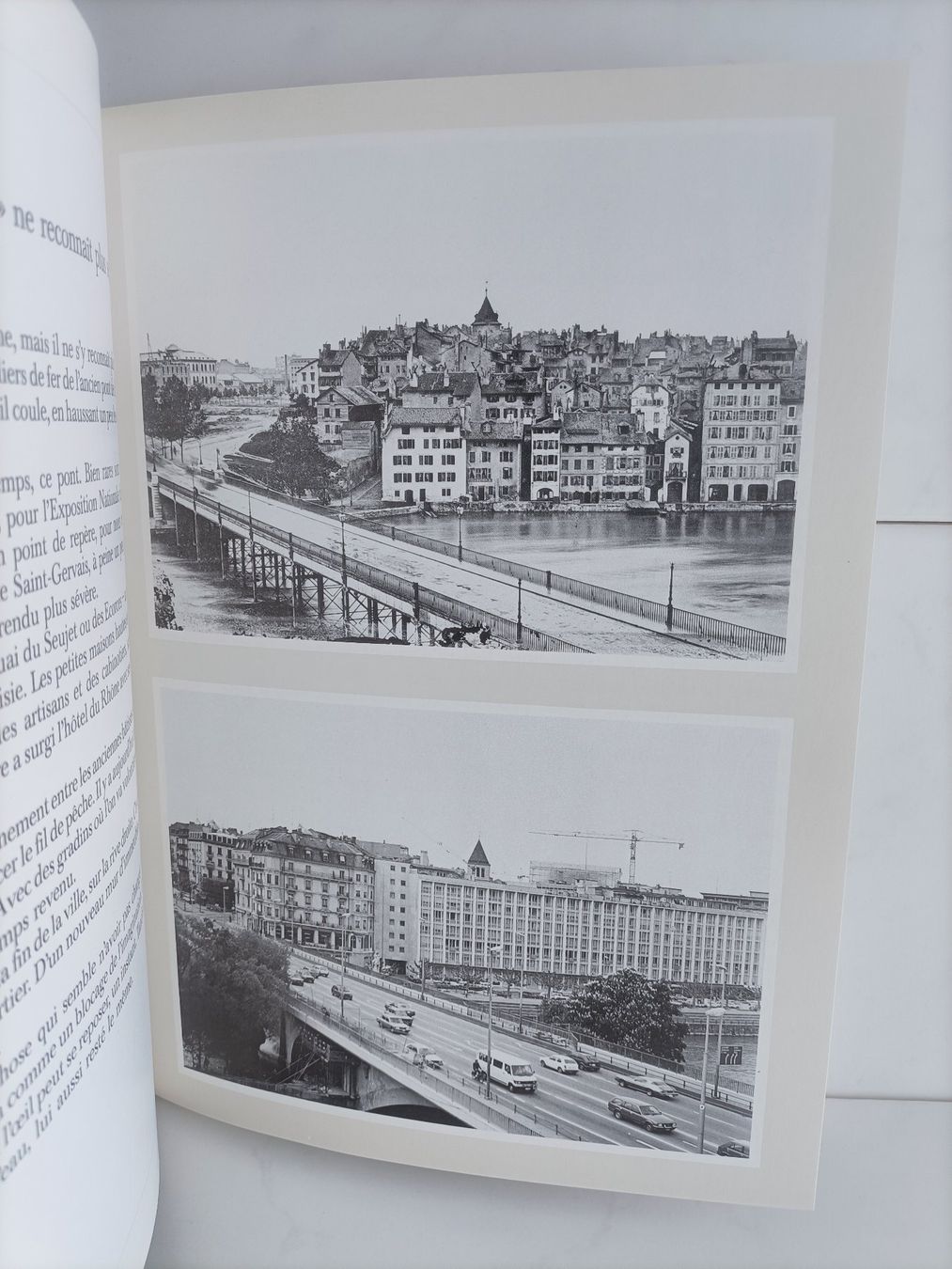Libri: Genève passé et présent sous le même angle / Nicolas Crispin – Usato da crans montana venduto da AB3963 4