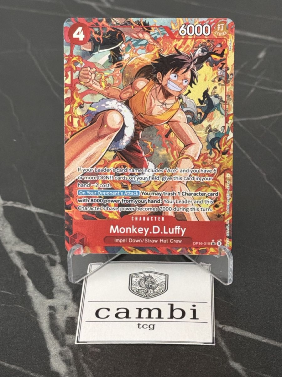 Bandai Sammelbilder & Trading cards: One Piece OP16-015 Monkey.D.Luffy, Englisch – Neu (gemäss Beschreibung) aus St. Gallen von cambitcg