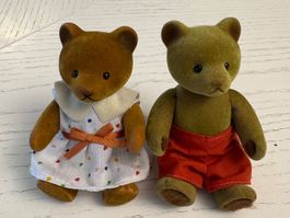 Süssi Bäreli-Familie, Sylvanian Family, Vintage
