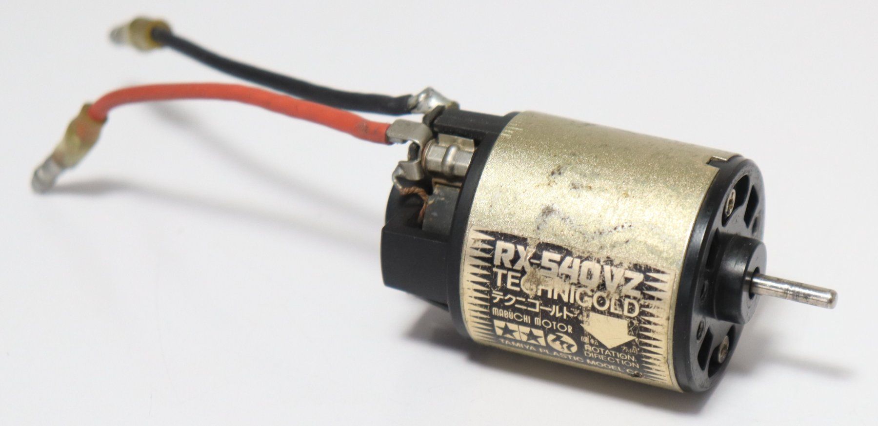 Tamiya RX-540VZ Technigold Brushed Motor vintage (Gebraucht) in