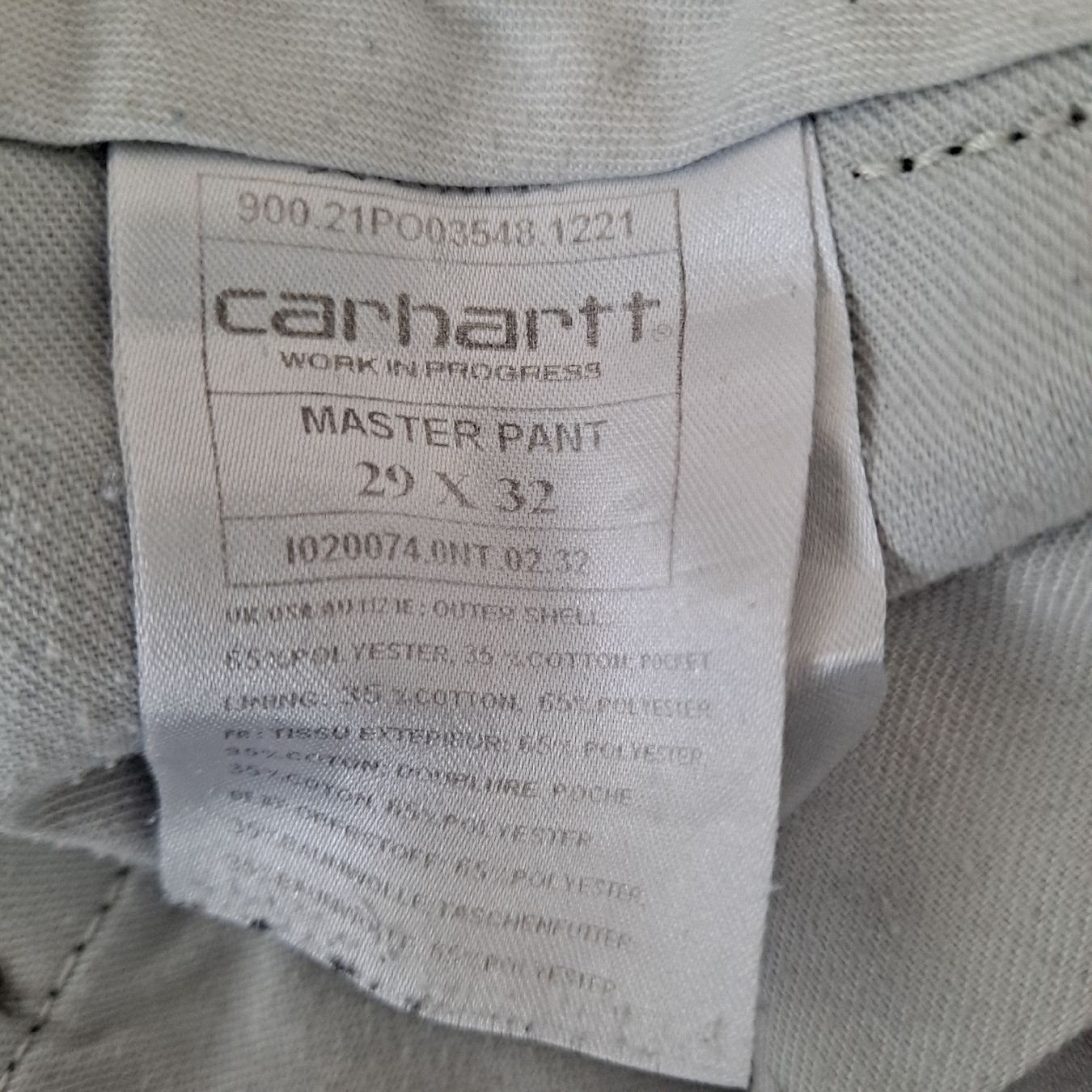Carhartt Pantaloni: Carharrt Herren Hose Gr. 29 / 32 – Usato da Liestal venduto da Mas-Y-Mas 2