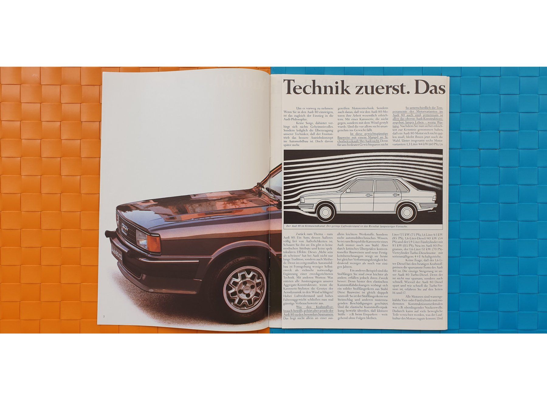 Riviste & Magazine: AUDI 80 1982 - Prospekt / Katalog – Nuovo (secondo la descrizione) da Viganello venduto da CARLiteratur 1