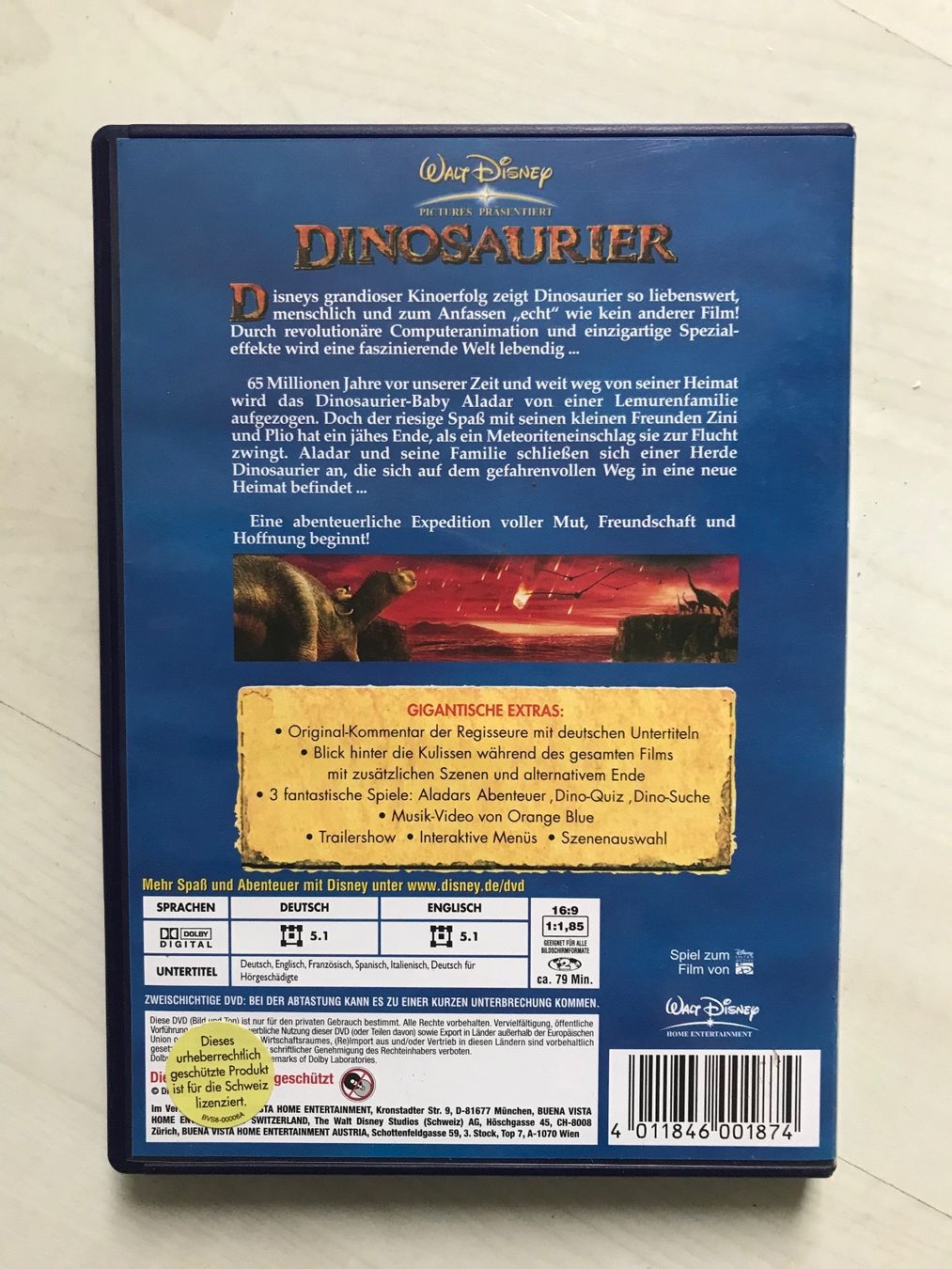 Alle DVDs: Dinosaurier DVD – Gebraucht aus Bremgarten AG von Belana0 1