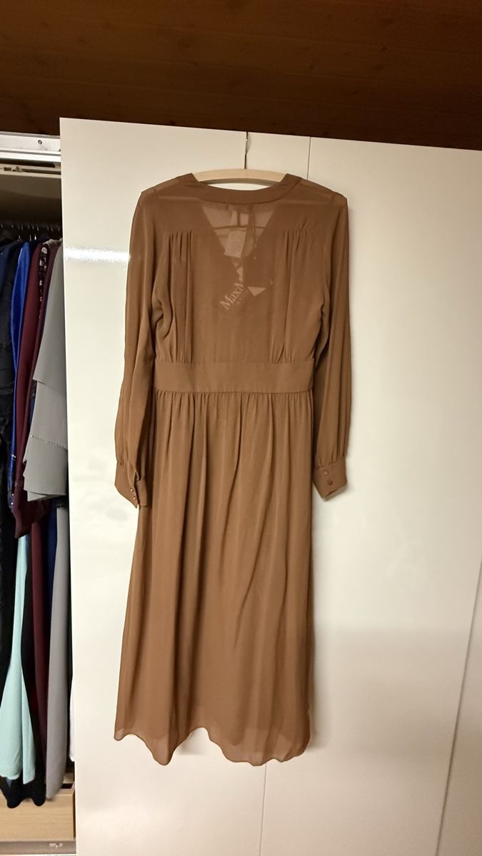 Max Mara Kleider: Max Mara Kleid braun Grösse 38 neu mit Etikett – Neu und originalverpackt aus Haslen GL von rana04 3