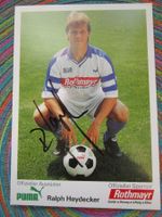 FCZ FC ZÜRICH RALPH HEYDECKER SPIELER AUTOGRAMM ANTIK