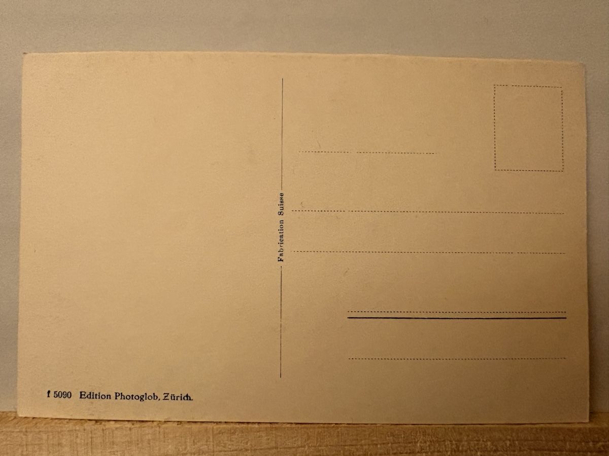 Cartoline postali: AK von Berner Oberland mit Bergpanorama – Usato da Rümlang venduto da Kartenpost1 1