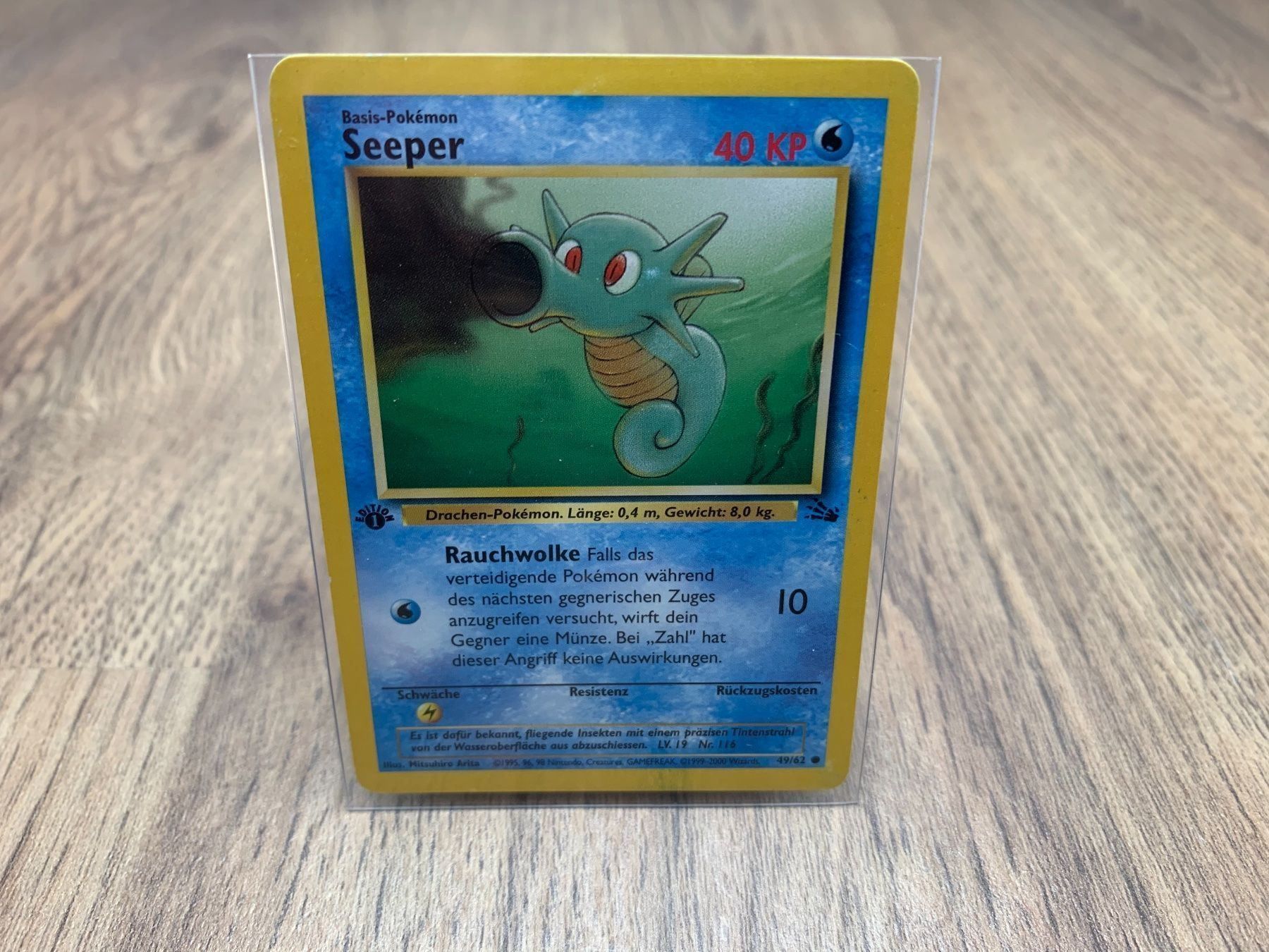 Pokémon Carte collezionabili: Pokemon Fossil set 1. Edition Seeper 49/ – Usato da Hallau venduto da R.R.91