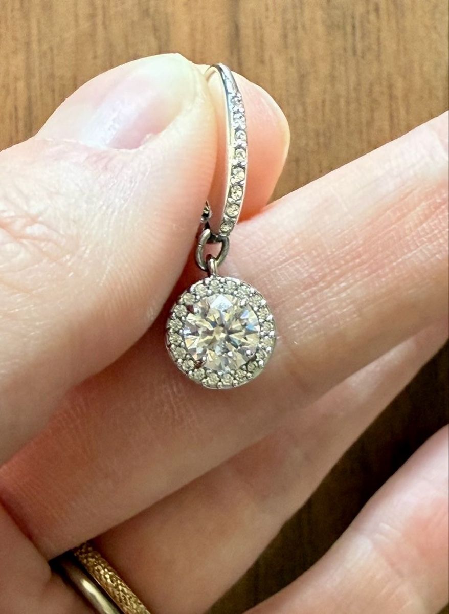 Swarovski Orecchini pendenti & Orecchini a lobo: Wunderschöne Ohrringe von Swarowski mit Zirkonia-Steinen – Nuovo (secondo la descrizione) da Wohlen AG venduto da JoeGreen_1 3
