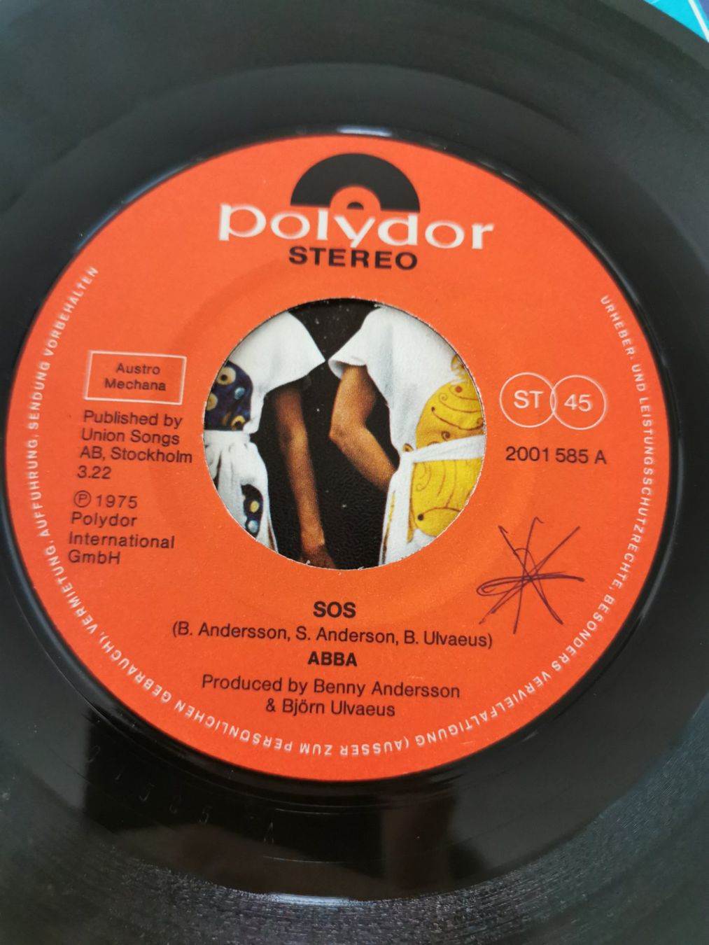 Dischi in vinile: ABBA - SOS / Man In The Middle - Single – Usato da St.Gallen venduto da Tamal0204 1