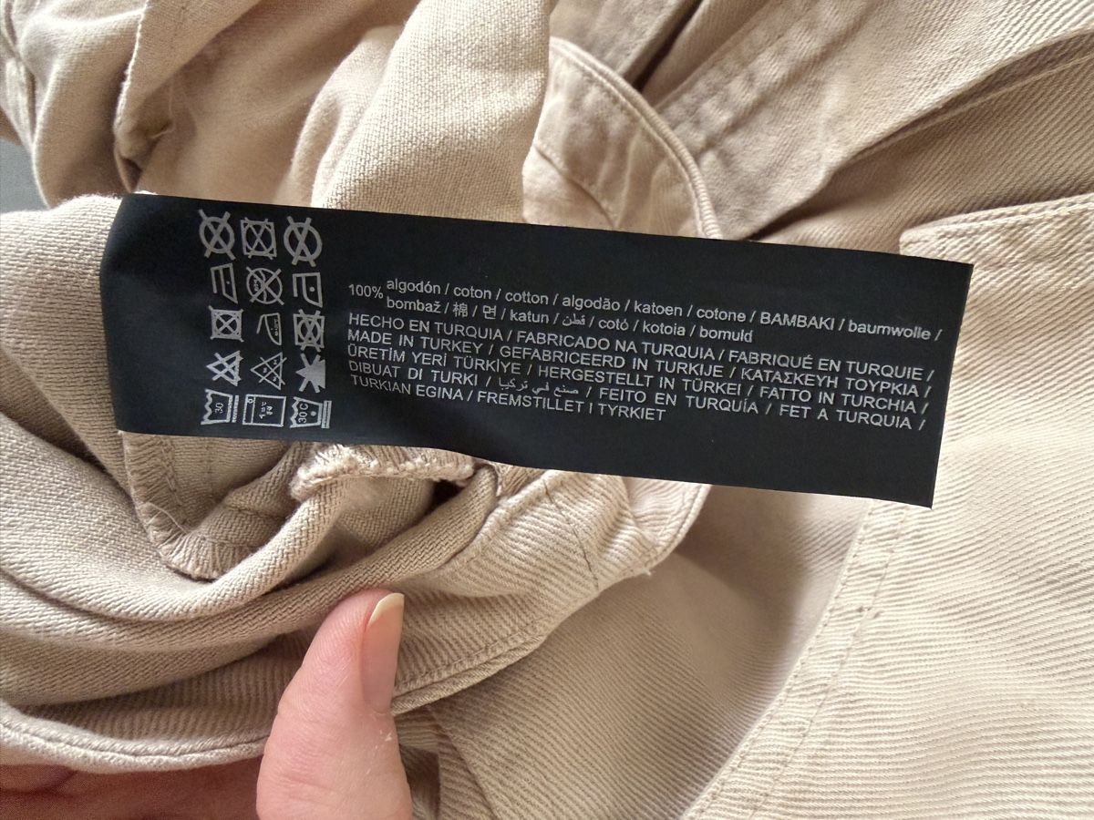 Pull&Bear Giacche: Pull&Bear Oberjacket Beige - Grosse S - 100% Baumwolle – Usato da Bertschikon Gossau venduto da chanty_7 6