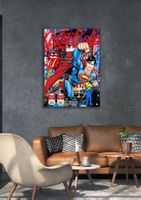 Pirongo Superman Campbell POP Art Druck 01/10 limitiert sign