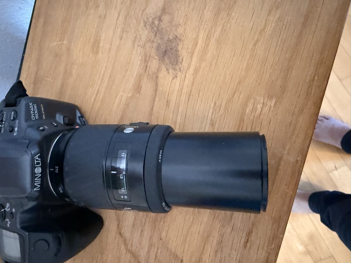 Minolta Kamera: Minolta Dynax 500si Super Spiegelreflexkamera mit Objektiv – Gebraucht aus Birsfelden von mah_6yvz 2