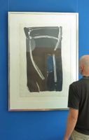 OLIVIER DEBRÉ  Große und sehr seltene Lithographie -Signiert