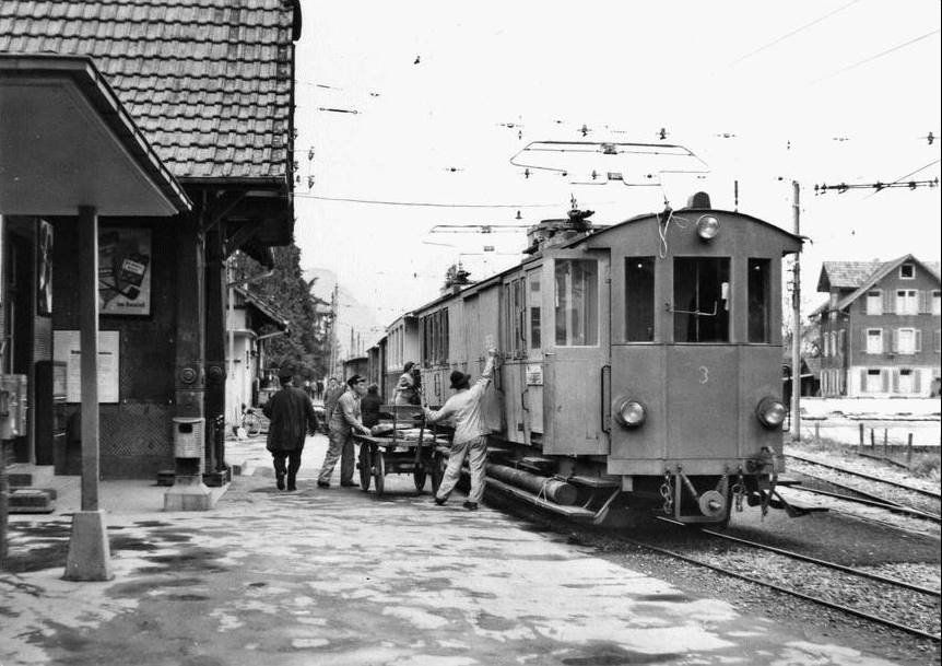 Cartes postales: STANS Bahnhof mit Bahn – Neuf (Voir description) à Jona par philajona