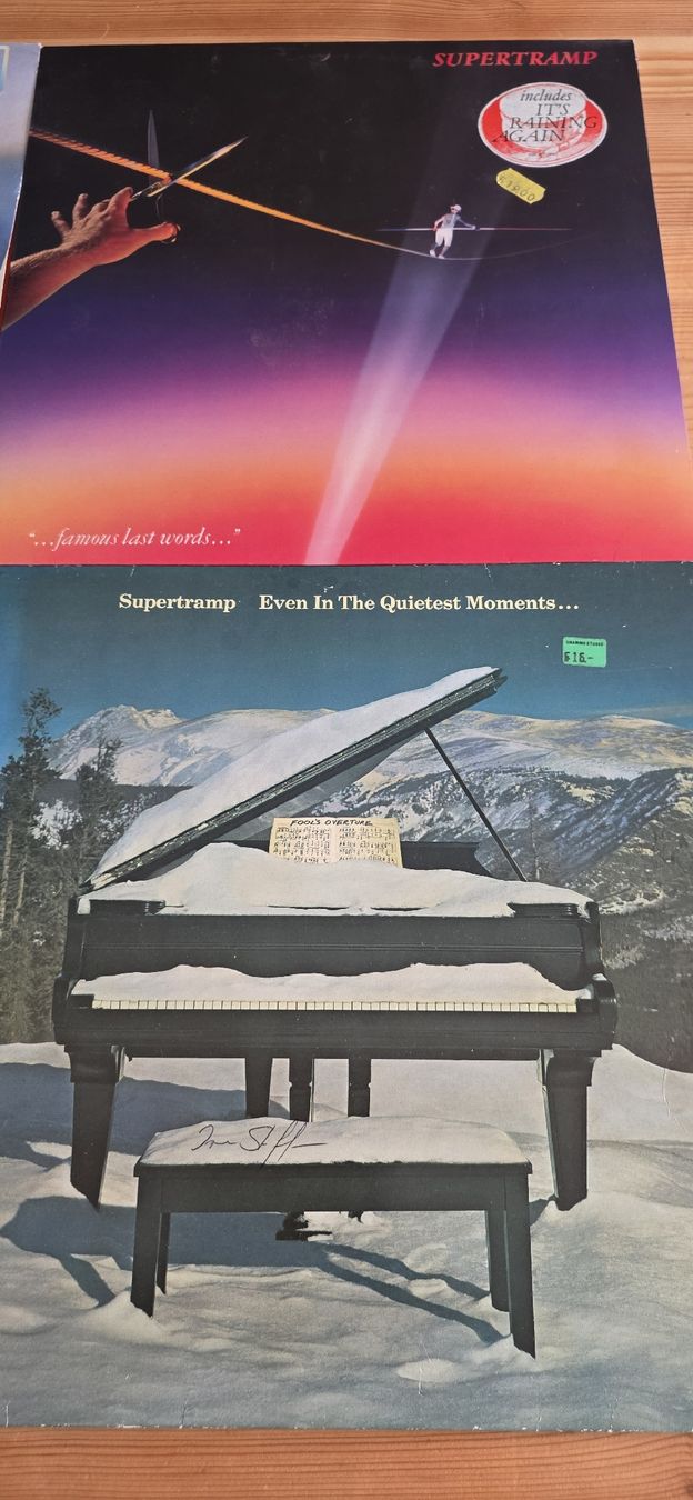 Vinyles: Supertramp 4 vinyles  – D'occasion à Yvonand par RF-VINYL 2