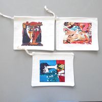 3 Stoffbeutel - Necessaire - Pablo Picasso