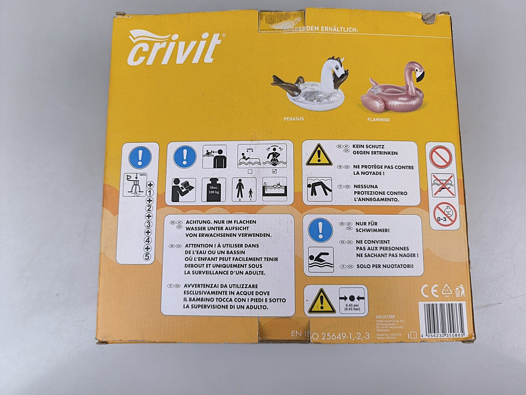 Giocattoli: Aufblasbarer Tukan – Usato da Volketswil venduto da brockipfannenstil 2