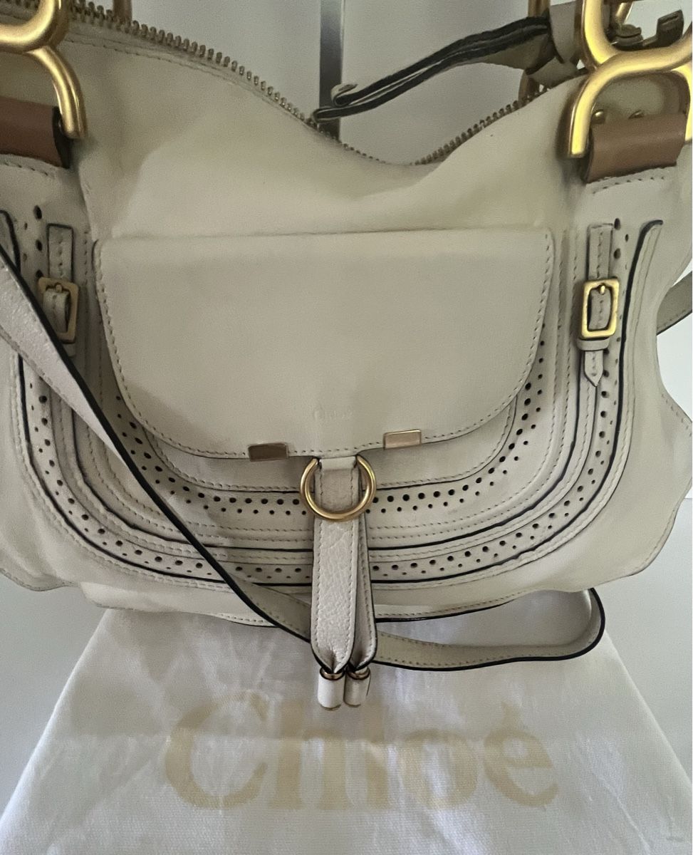 Chloé Sacs: Chloé Tasche -beige Leder+Staubbeutel – D'occasion à Basel par marinaliane 1