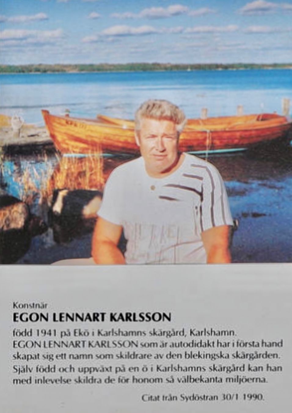 Gemälde: EGON LENNART KARLSSON 1941 – Gebraucht aus Grosshöchstetten von Perle1951 4