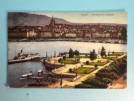 Genève, Vue générale et la Rade