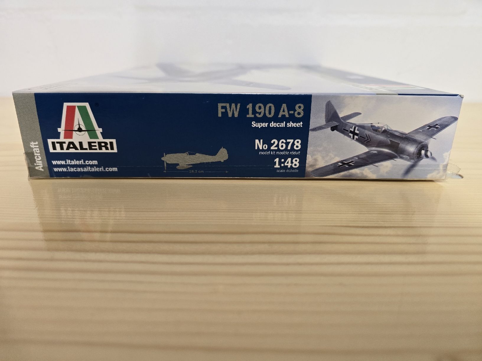 Italeri Kit di modellismo & Modellini statici: Bausatz, FW-190, 1:48, Italeri – Usato da Bachenbülach venduto da Obi-meow-kenobi 1