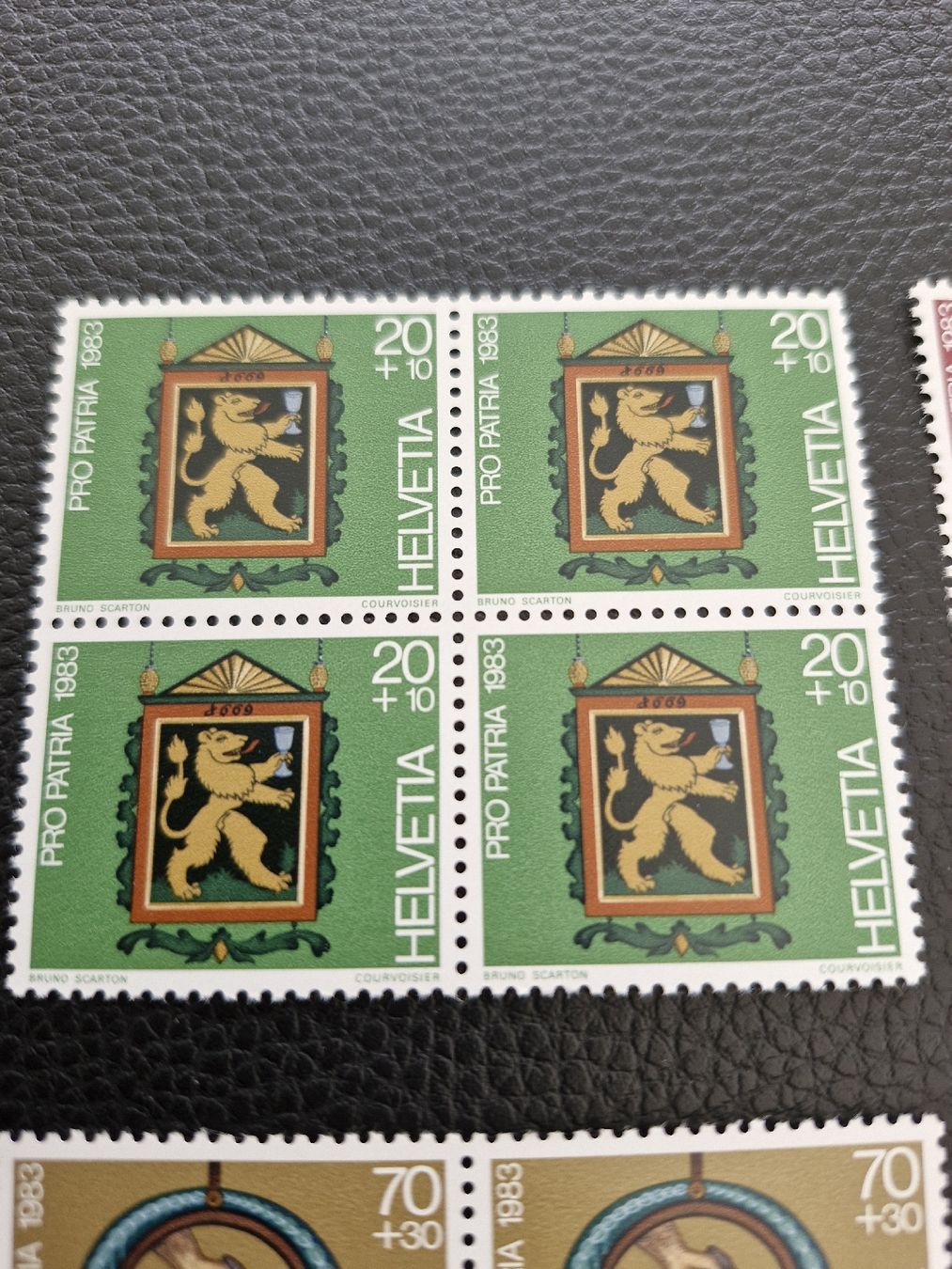Tutti i francobolli: Pro Patria 1983 Viererblocks, Top! postfrisch – Nuovo (secondo la descrizione) da Frauenfeld venduto da Kasico 1