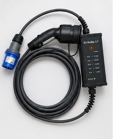 Batterie-Ladegeräte: EV Buddy 3.7 kW – Mobile Wallbox mit 16A CEE-Stecker – Gebraucht aus aathal-seegräben von buy-and-bye 1