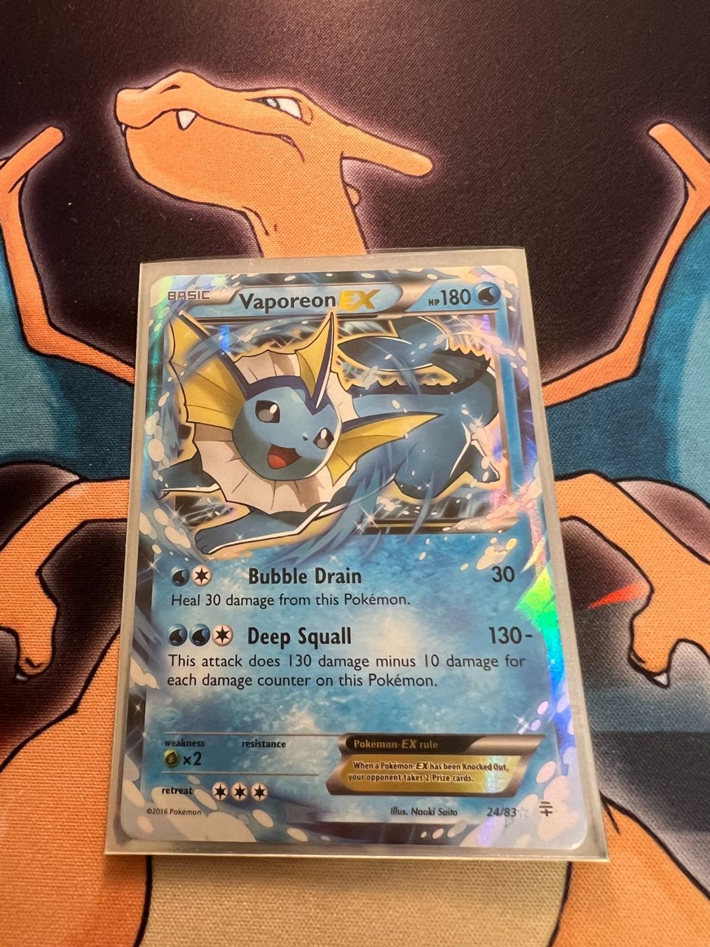 Pokémon Sammelbilder & Trading cards: Vaporeon EX (GEN 24) - Generations – Neu (gemäss Beschreibung) aus Bülach von