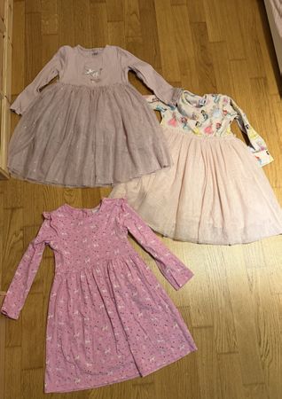 Girls' Dress Bundle, Long Sleeves, Size 104 -110