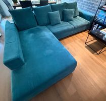 Türkis Ecksofa 