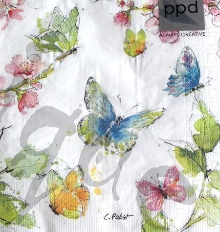 Tovaglioli: Serviette summertime (1291) 2Stk. – Nuovo (secondo la descrizione) da Schlatt TG venduto da kreativ-atelier