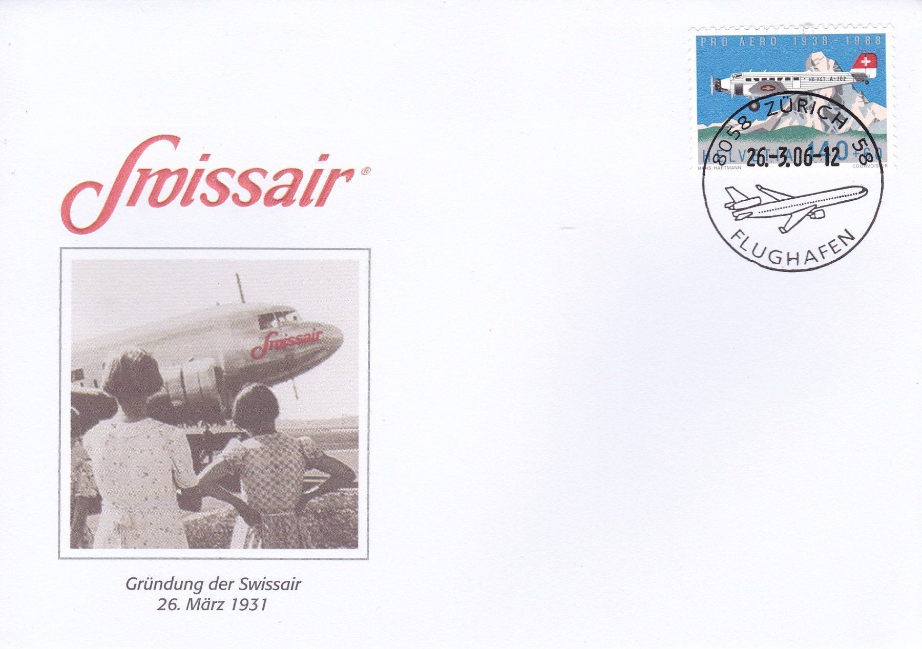 Tutti i francobolli: Flugpost Briefe Swissair – Nuovo (secondo la descrizione) da Schliern b. Köniz venduto da joni20
