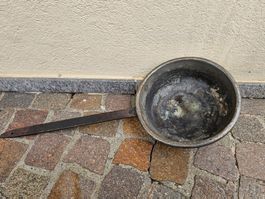 Deko Kupfertopf zum auhängen