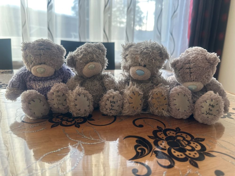 Auswalar Haarklammern, 4 Stück – Flauschiger Plüschbär, Dick & Lang, Rutschfest, Für Damen & Mädchen