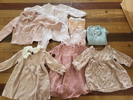 Lot de 15 vêtements bébé fille - Taille 74 (9 mois)