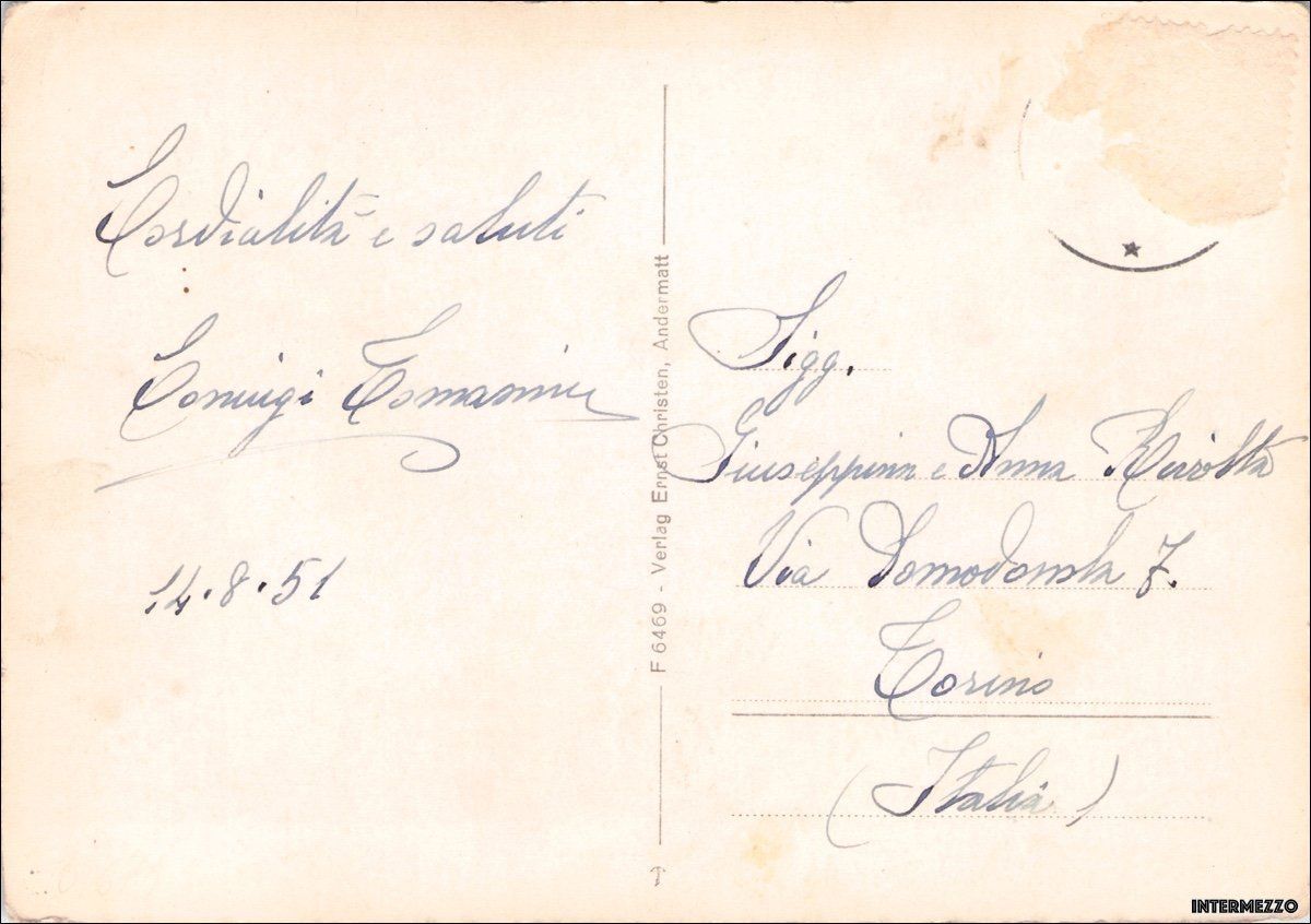 Cartes postales: Andermatt UR // Hotel Schweizerhof 1951 – D'occasion à Basel par intermezzo12 1