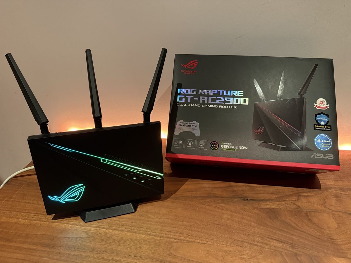 ASUS ROG Rapture GT-AC2900 Gaming Router (Neu (gemäss Beschreibung)) in ...