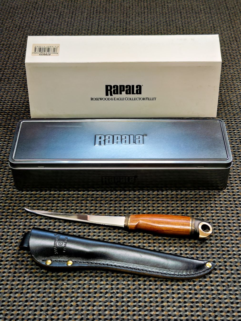 Coltelli da cucina: Rapala Rosewood & Eagle Collector Fillet Messer - Neu – Nuovo e nell'imballaggio originale da Wittenbach venduto da BigSnoop 2