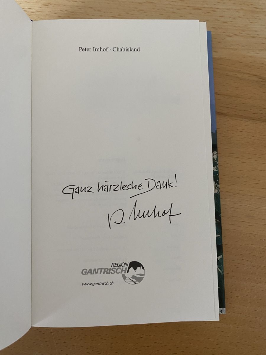 Bücher: Chabisland - Peter Imhof – Gebraucht aus Schwarzenburg von Michellu 5