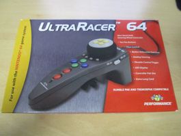 Ultra Racer - Race Controller Nintendo 64 Neuware N64 Lenkra