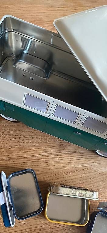 Tutte le decorazioni: VW Bus Blechdosen – Usato da Waldenburg venduto da Oliro75 3