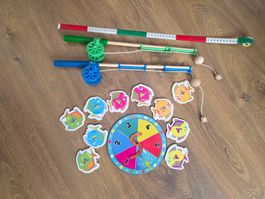 Melissa & Doug Catch & Count Holz-Angelspiel