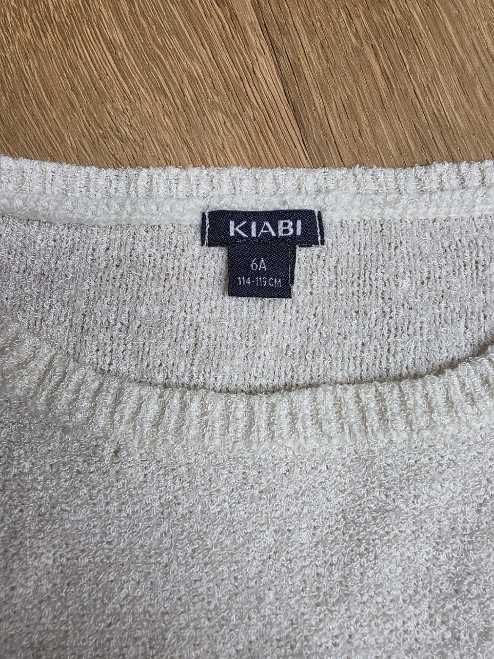 Maglioni & Felpe: Kiabi Mädchen Pullover, Gr. 116, creme - kuschelig – Usato da Toffen venduto da ver_x68f 2