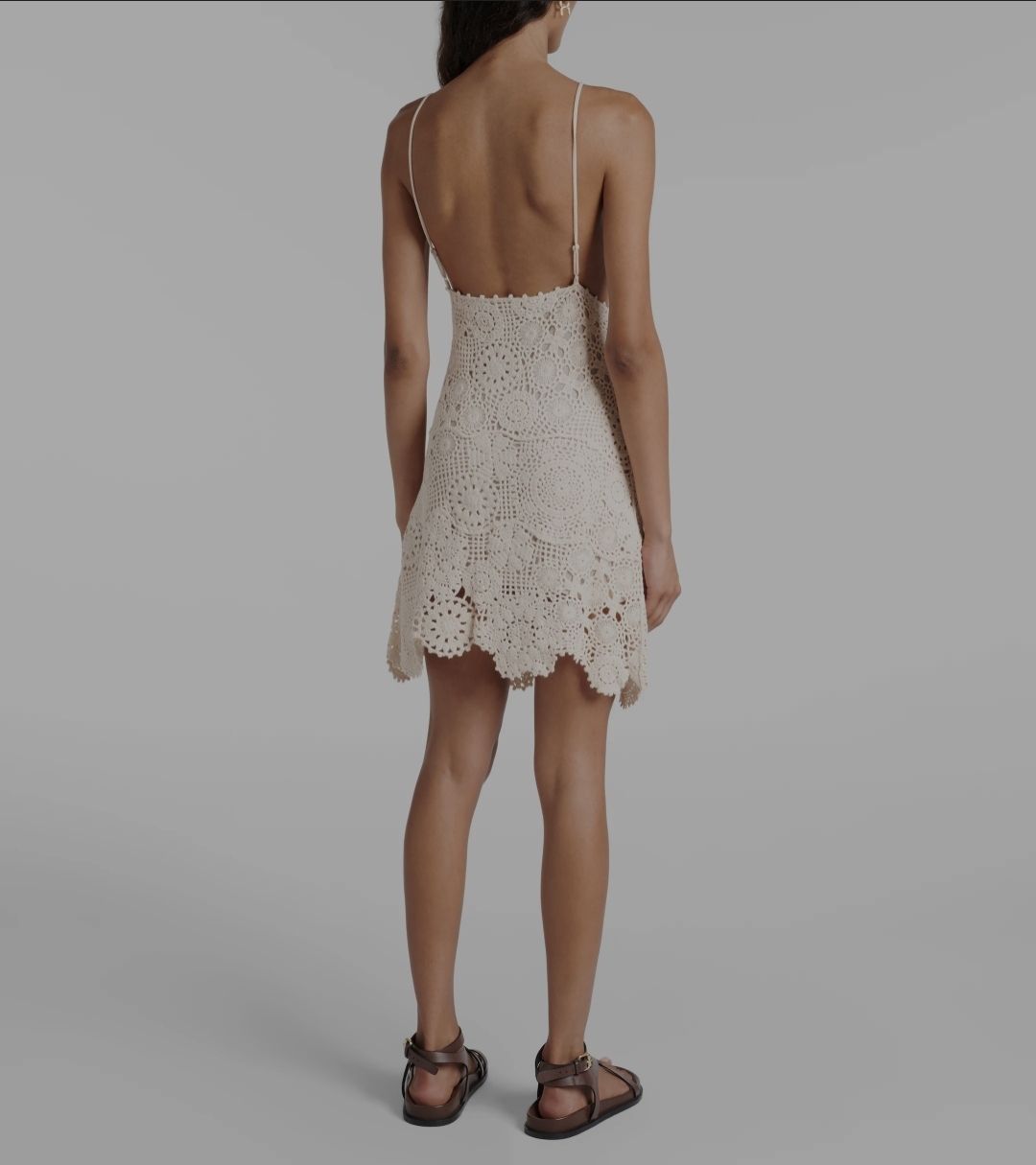 Vestiti: STAUD - Mini Whimsy crochet cotton minidress – Nuovo e nell'imballaggio originale da zug venduto da ver_krq5 2