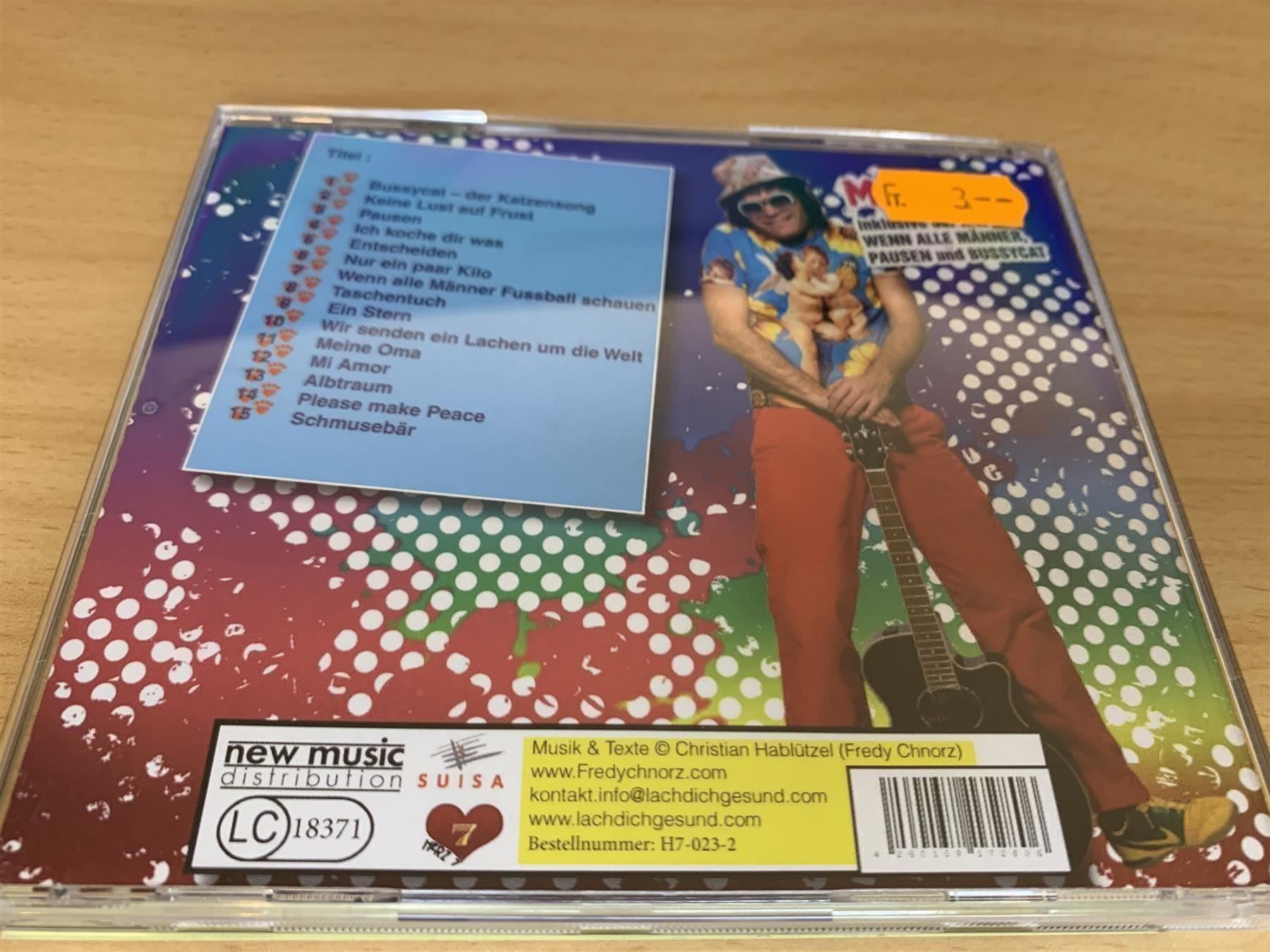 CD: Fredy Chnorz – Usato da Rikon im Tösstal venduto da Alpenmutz 1