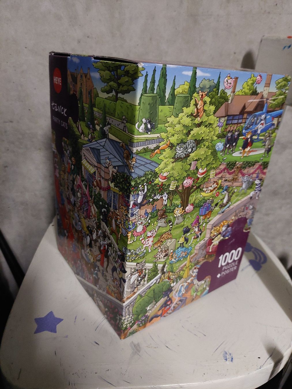 Heye Puzzle: Heye Puzzle Partycats 1000 – Usato da Sissach venduto da zwwerg
