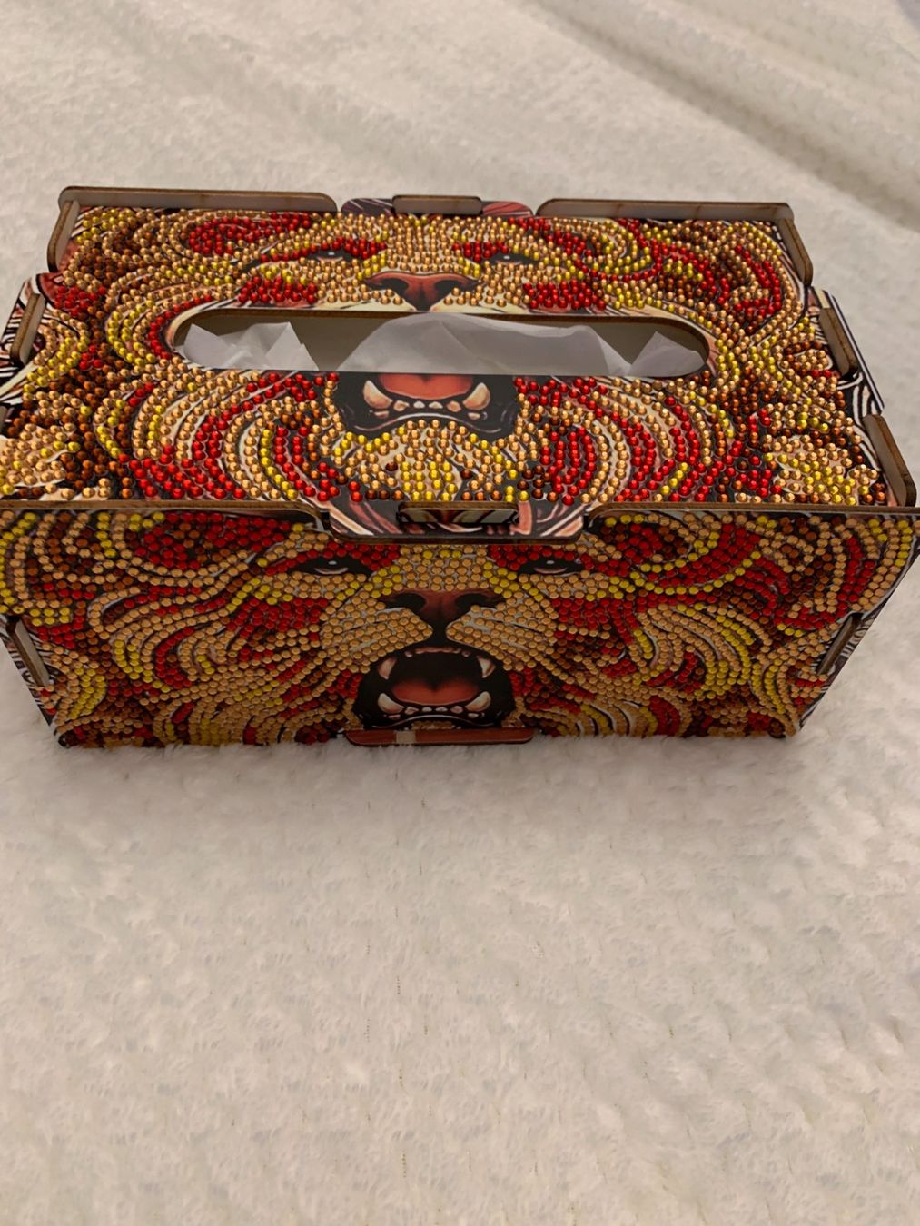Altro in Decorazioni & Accessori: Kosmetiktücher-Box mit funkelnden Steinchen – Nuovo e nell'imballaggio originale da Niederwangen BE venduto da gerberso