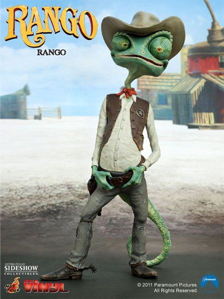 Hot Toys Statuette: Hot Toys RANGO Figure – Nuovo e nell'imballaggio originale da Cornol venduto da Aot_2582