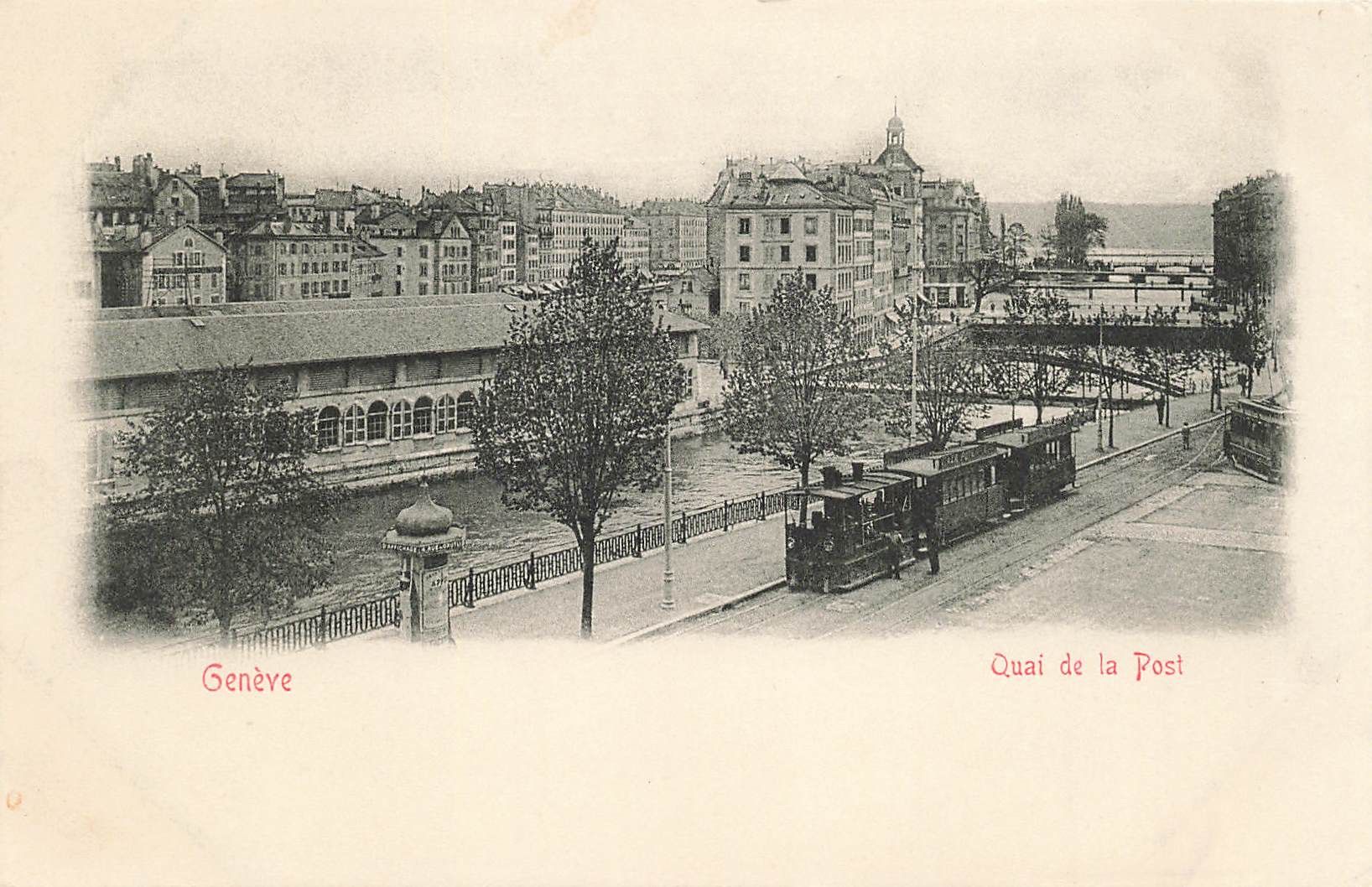 Cartoline postali: Geneve Tram Straßenbahn – Usato da Biasca venduto da Blenio71